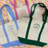 I'd Rather be Reading! Embroidered Canvas Tote Bag